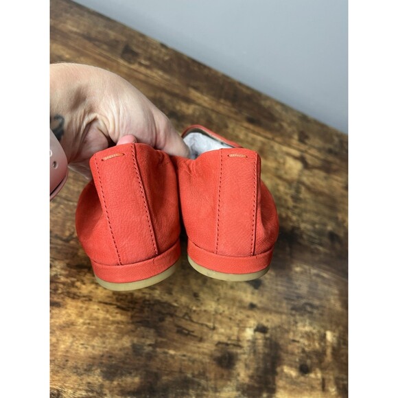 Eileen Fisher Women’s Loafers Size 8 Red Slip On Shoes Square Toe NWOB - Picture 9 of 10